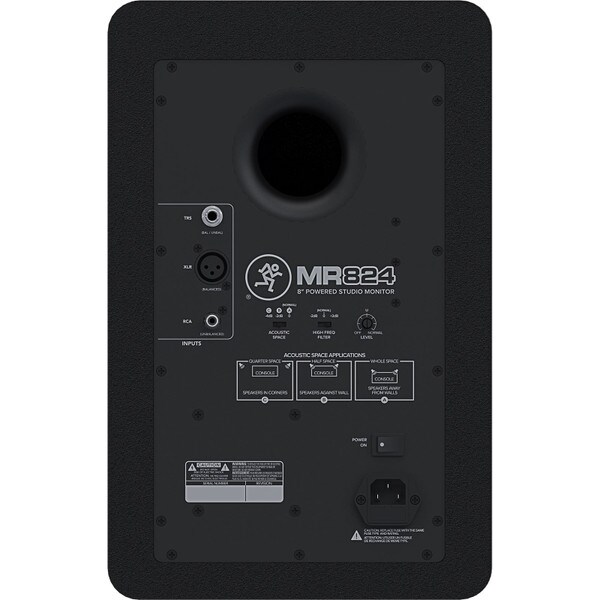 Main product image for Mackie MR824 8" Powered Studio Monitor249-610
